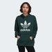 Adidas Tops | Adidas Adicolor Trefoil Hoodie In Mineral Green Size Xs | Color: Green/White | Size: Xs