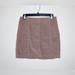 Free People Skirts | Free People Brown Corduroy Mini Skirt | Color: Brown/Tan | Size: 6