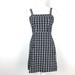 Brandy Melville Dresses | John Galt Brandy Melville Rare Plaid 90s Y2k Cotton Jonny Mini Dress Xs / Small | Color: Blue | Size: Xs