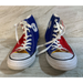 Converse Shoes | Converse Men's Hi-Top Chuck Taylor All Star Hi 164707f Enamel Red Size 8 Mens | Color: Red | Size: 8