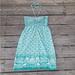 Free People Dresses | Banana Split Sundress- Size Medium | Color: Green/White | Size: M