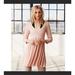 Free People Dresses | Free People Movement Pink Ribbed Dress Sz M | Color: Pink | Size: M