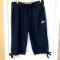 Nike Pants & Jumpsuits | Nike Capri Large L (12-14) | Color: Blue | Size: L