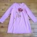 Kate Spade Dresses | Kate Spade Girls Bubblegum Pink Embroidered Rose With Sequins Long Sleeve Dress | Color: Gold/Pink | Size: 10g