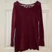 American Eagle Outfitters Sweaters | American Eagle Outfitters Women’s Burgundy Long Sleeve Sweater Size Medium | Color: Red | Size: M