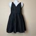 J. Crew Dresses | J. Crew Dress Women Mini Sleeveless Black A Line Dress Size 12 | Color: Black | Size: 12