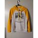 Disney Tops | Disney The Lion King Pridelands Pullover Hoodie Size L Orange Yellow Gray | Color: Gray/Orange/Yellow | Size: L