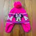 Disney Accessories | Girls Winter Hat Minnie Mouse | Color: Pink | Size: Osg
