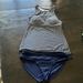 Athleta Swim | Athleta Striped Tankini-Excellent Condition | Color: Blue/White | Size: S