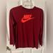 Nike Shirts & Tops | Boy’s Long Sleeve Shirt & Hoodie - Nike | Color: Red | Size: Lb