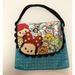 Disney Accessories | Disney Tsum Tsum Small Vinyl Tote Purse For Girls Women | Color: Blue | Size: Small