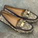 Coach Shoes | Coach Olive Outline Sig C Jacquard Loafers Size 8 | Color: Brown | Size: 8