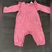 Jessica Simpson One Pieces | Jessica Simpson 3-6 Month Baby Girl Jumpsuit | Color: Pink | Size: 3-6mb