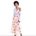 J. Crew Dresses | Jcrew Mercantile Floral Maxi Dress Size 6 | Color: Pink | Size: 6
