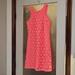 Lilly Pulitzer Dresses | Lilly Pulitzer S Neon Coral (Pink/Orange) Cut-Out Dress. Exposed Zipper. | Color: Orange/Pink | Size: S