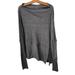 Free People Tops | Free People We The Free Londontown Thermal Top Womens Xs Asymmetrical Tunic Gray | Color: Gray | Size: Xs