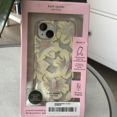 Kate Spade Cell Phones & Accessories | Kate Spade Iphone 13 Case For Mag Safe Charger | Color: Pink/White | Size: Os