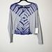 Free People Tops | Free People Gray Tie Dye Tee | Color: Blue/Gray | Size: Xs