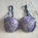 Victoria's Secret Intimates & Sleepwear | 32dd Victoria’s Secret Bra | Color: Blue/Purple | Size: 32e (Dd)