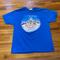 Disney Shirts | 90s Disneyland Vintage T-Shirt Rare 2001 Xl Blue Mickey Mouse Pluto Goofy 45th | Color: Blue | Size: Xl