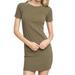 Brandy Melville Dresses | Brandy Melville Green T Shirt Dress | Color: Green | Size: S