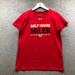Under Armour Shirts | Baltimore Miler Under Armour T-Shirt Men's M Short Sleeve Graphic Crew Neck Red | Color: Red | Size: M