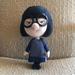 Disney Toys | Disney Store Edna Mode 13” Plush Doll Pixar The Incredibles! Rare! Disney Pixar | Color: Red | Size: 13”