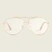 J. Crew Accessories | J. Crew Aviator Blue Light Glasses | Color: Gold/Pink | Size: Os
