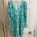 Lilly Pulitzer Dresses | Lilly Pulitzer Dress Size Xl | Color: Blue/Green | Size: Xl