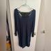 Torrid Tops | Blue Long-Sleeve With Lace Back From Torrid | Color: Blue | Size: Torrid Size 3