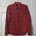 J. Crew Shirts | J. Crew Button-Down Slim Untucked Flex Washed Size Medium | Color: Black/Red | Size: M