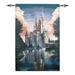 Disney Wall Decor | 2021 Disney Parks Walt Disney World 50th Anniversary Cinderella Castle Tapestry | Color: Red | Size: Os