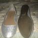 American Eagle Outfitters Shoes | Ladies Sparkle Flats | Color: Silver | Size: 9