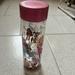 Disney Kitchen | Disney Princesses & Other Characters Glittery Water Bottle | Color: Pink | Size: Os
