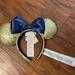 Disney Accessories | Disney Parks Minnie Mouse Gold Sequin Ears Headband | Color: Blue/Gold | Size: Os