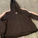 Adidas Tops | Adidas Womens Hooded Sweatshirt Black White Size M | Color: Black/White | Size: M