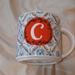 Anthropologie Dining | Anthropologie "C" Mug | Color: Red/White | Size: Os