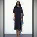 Zara Dresses | Charcoal Heavy Cotton Xl Zara Dress | Color: Black/Gray | Size: Xl