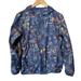 Columbia Jackets & Coats | Columbia Girls Periwinkle Floral Reversible Hooded Jacket Xl | Color: Purple | Size: Xlg