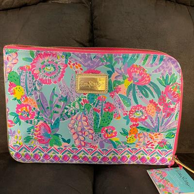 Lilly Pulitzer Tablets & Accessories | Lilly Pulitzer Tech Pouch | Color: Gold | Size: Os