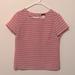 J. Crew Tops | 3 For $15 J.Crew Stripe Dress Shirt | Color: Cream/Pink | Size: Xs