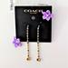 Coach Jewelry | Coach 2021 Pride Collection Multicolor Crystals Stone Drop Earrings | Color: Blue/Purple | Size: Os