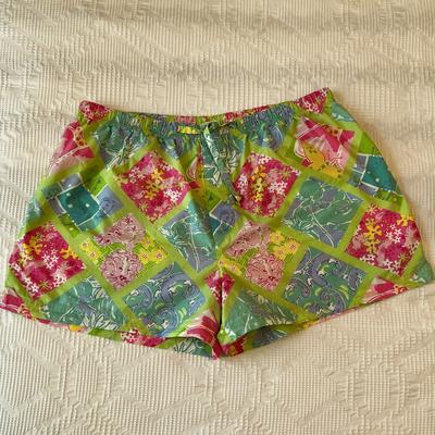 Lilly Pulitzer Shorts | Lilly Pulitzer Vintage Men’s Shorts Boxer’s | Color: Green/Pink | Size: Xl