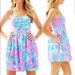 Lilly Pulitzer Dresses | Lilly Pulitzer Ardleigh Dress In Pink Pout Barefoot Princess Sz 6 | Color: Blue/Pink | Size: 6