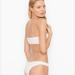 Victoria's Secret Swim | 3 Piece Victoria’s Secret White Smocked Bikini | Color: White | Size: L