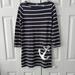 J. Crew Dresses | J Crew Size Xs Maritime Anchor Dress Nautical Stripes | Color: Blue/White | Size: Xs