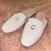 Kate Spade Shoes | Kate Spade Colada Spade Mule White Paloma Leather Size 8.5 | Color: White | Size: 8.5