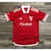 Adidas Shirts | Adidas Fc United Ivyrehab #38 Mens Small Red Soccer Jersey | Color: Red | Size: S