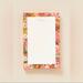 Anthropologie Office | Anthropologie Rifle Paper .Co Garden Party Notepad Size 6.5” By 4.25” | Color: Pink/White | Size: 6.5” By 4.25”