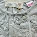 Zara Shirts & Tops | Embroidered Blouse Zara Babygirl 18-24 | Color: Gray | Size: 24mb